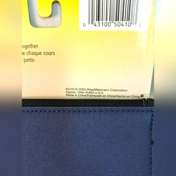 Five Star Wrapper Keeper Red Blue Set College‎ High School Vintage Y2K - Picture 6 of 7